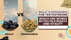 Shilajit vs ashwagandha