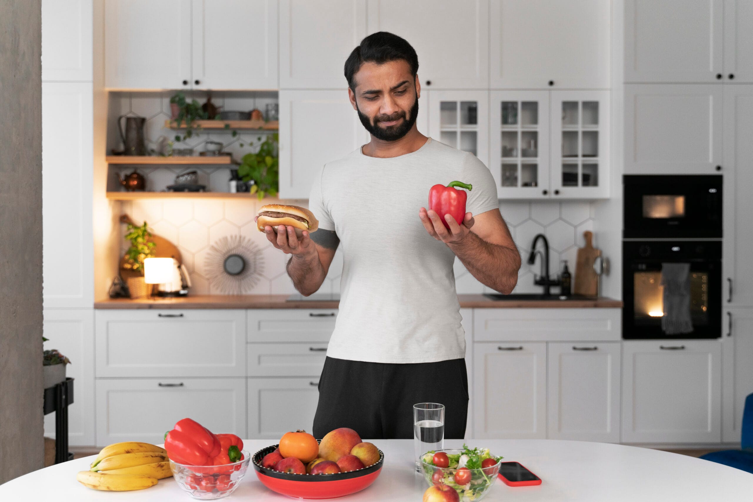 how diet affects hormones and performance in men