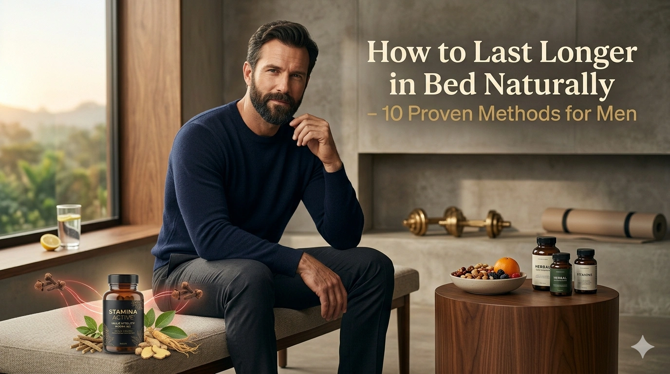 How to Last Longer in Bed Naturally – 10 Proven Methods for Men