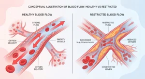 Impact of blood circulation on sensitivity and response