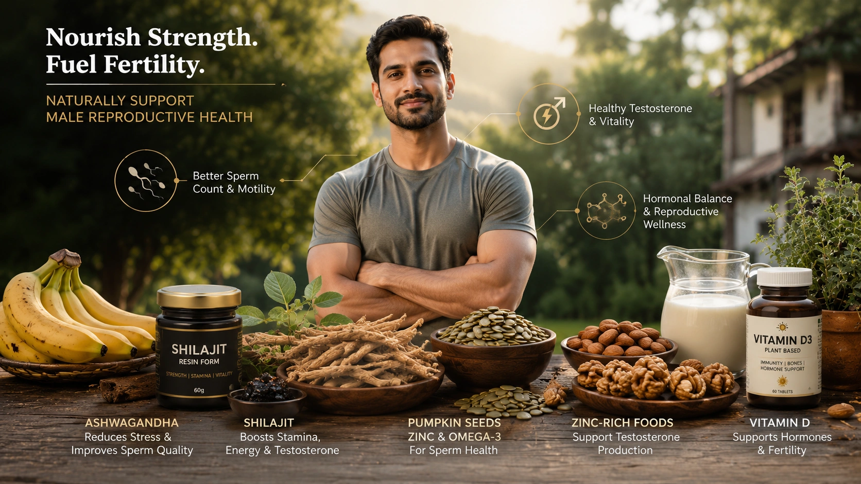 Best Vitamins for Male Fertility and Reproductive Health