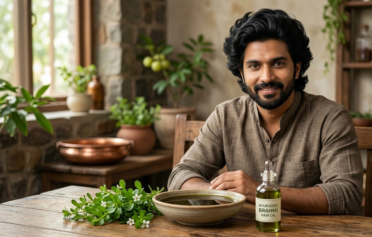 Brahmi Benefits for Hair Growth, Thickness & Scalp Health