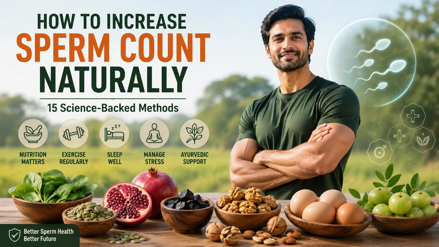 How to Increase Sperm Count Naturally 15 Science-Backed Methods