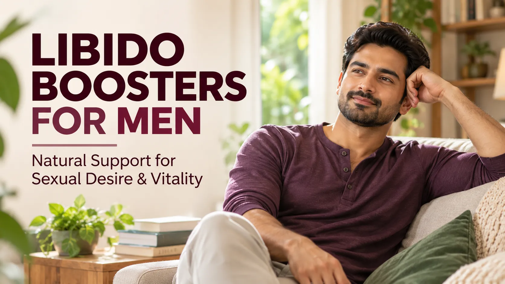 Libido Boosters for Men: Natural Support for Sexual Desire & Vitality